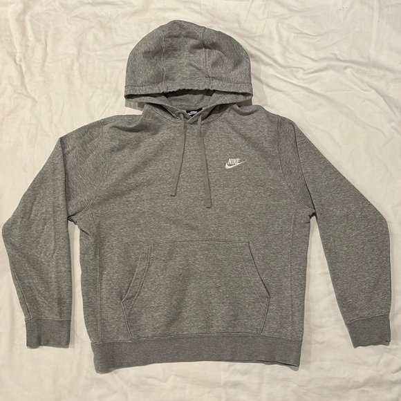 Nike Other - Nike Heather Grey Hoodie Size Medium